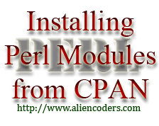 Installing Perl modules from CPAN